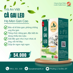 TRÀ CÀ GAI LEO AN VIỆT - Giải Độc, Mát Gan, Tăng Cường Chức Năng Gan (Hộp/25gói)